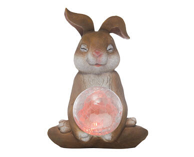 Solar Garden Statue