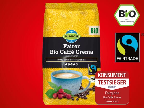 Fairtrade Bio Caffè Crema