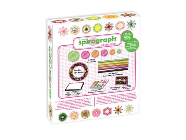 Spirograph Neon Design Set