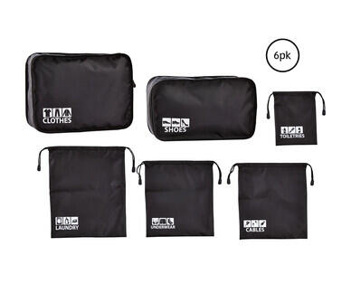 Travel Organiser 6pk 