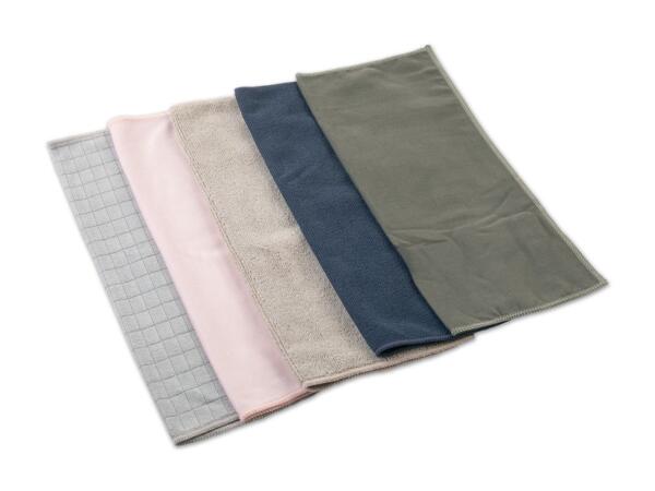 Mikrofasertücher-Set, 5-teilig