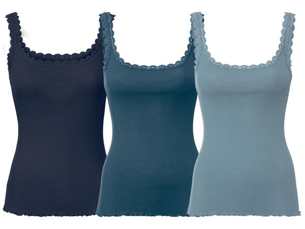Ladies' Ribbed Vest Tops