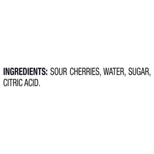 Dark Morello Sour Cherries in Syrup, 24 oz