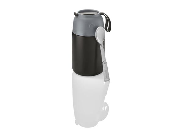 Livarno Home Insulated Food Flask - Black