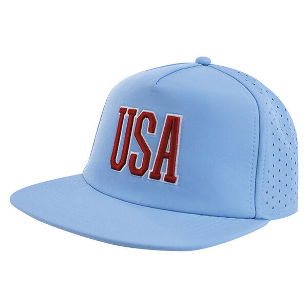Crane Light Blue USA Hat