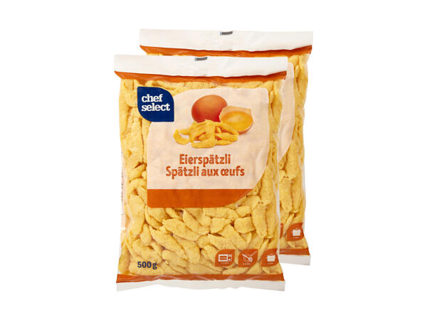 Spätzlis aux œufs