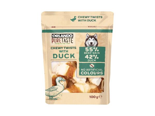 ŽVÝKACÍ SNACKY / TYČINKY Z HOVĚZÍ KŮŽE