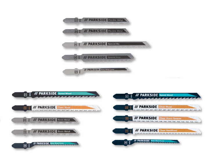 Parkside Jigsaw Blade Set
