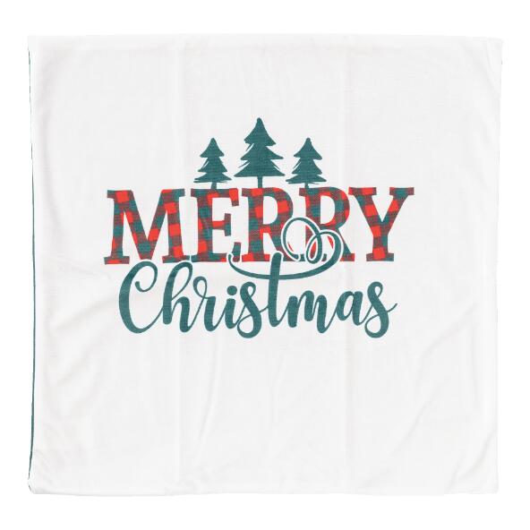 HOME CREATION(R) 				Housse de coussin de Noël, 3 pcs