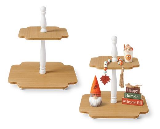 Huntington Home Fall Tiered Tray