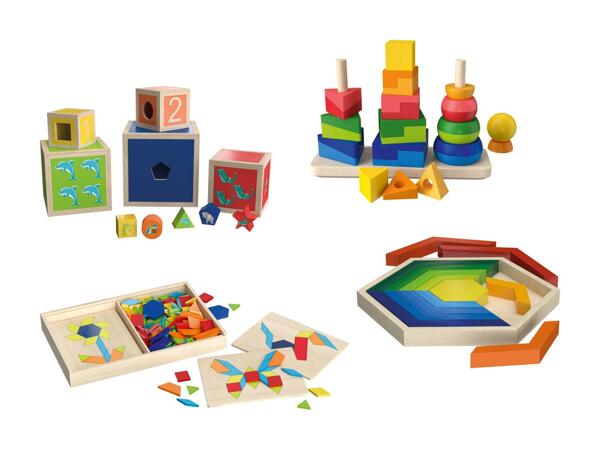 Holz-Motorikspielzeug-Sets