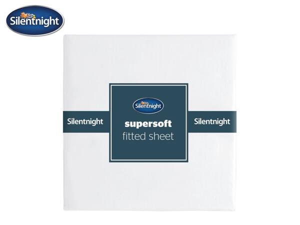 Silentnight Supersoft Fitted Sheet - King
