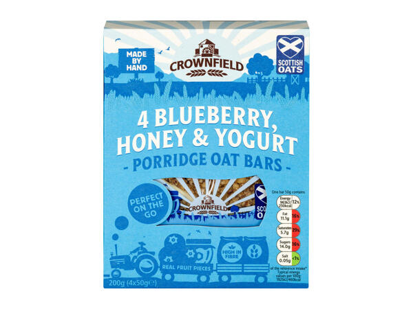 Crownfield Scottish Porridge Oat Bars
