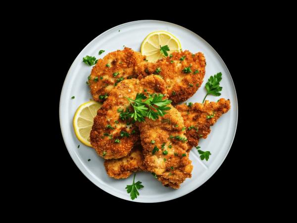Frische Hendl Filetschnitzel