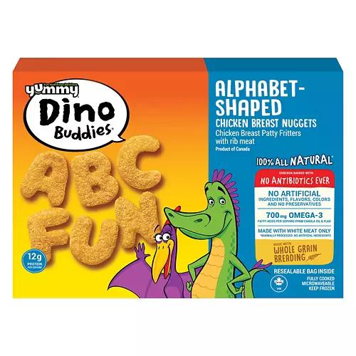 Alpha Shaped Chicken Breast Nuggets, 35 oz