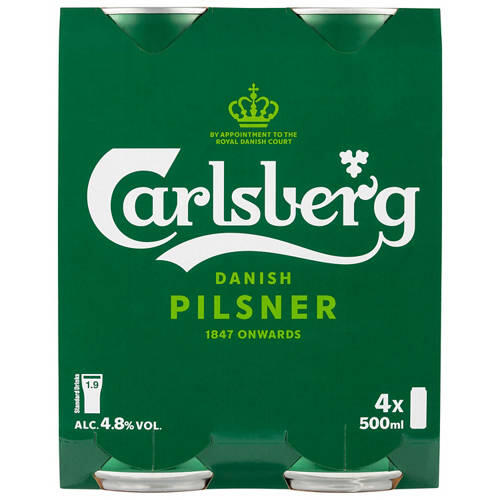 Pilsner Green 4 x 500ml