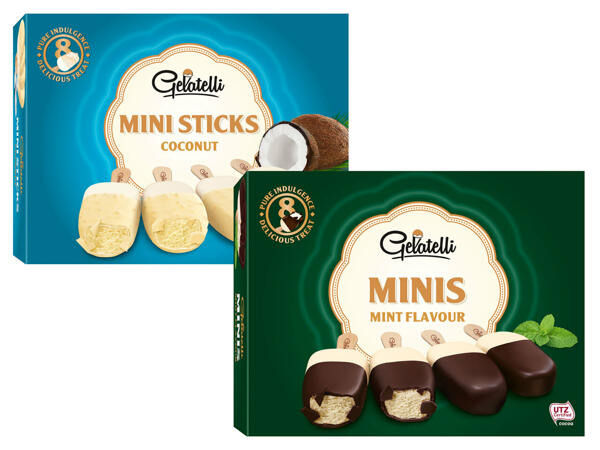 GELATELLI Mini Kokos- oder Minzeis
