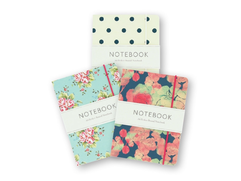 A6 Design Notebook Display