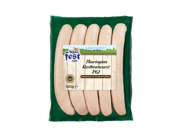 Alpenfest Thüringer Rostbratwürste