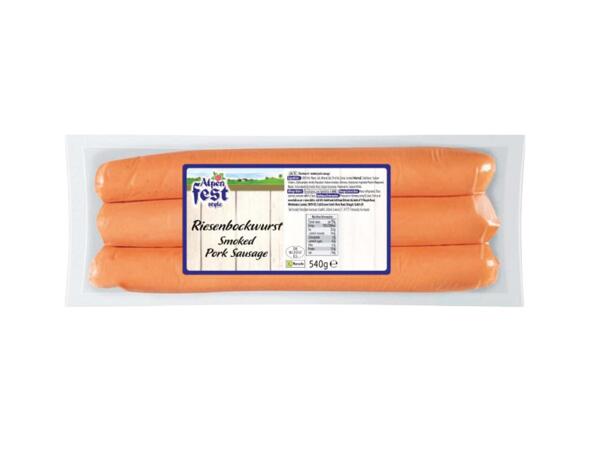 German Bockwurst