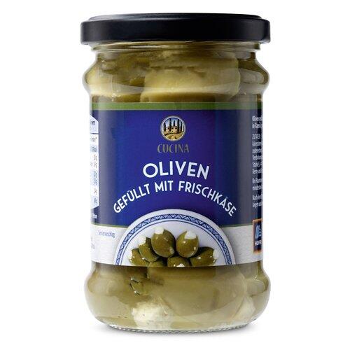 CUCINA Antipasti mit Frischkäse, Oliven
