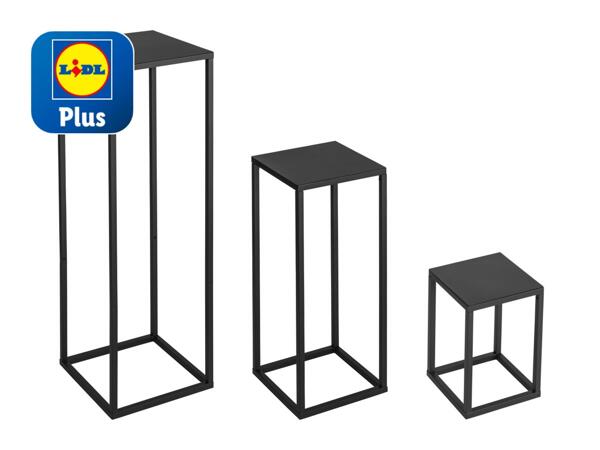 Livarno Home Plant Stand - Set of 3