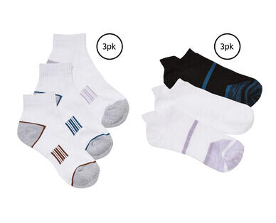 Adult's Fitness Socks 3pk
