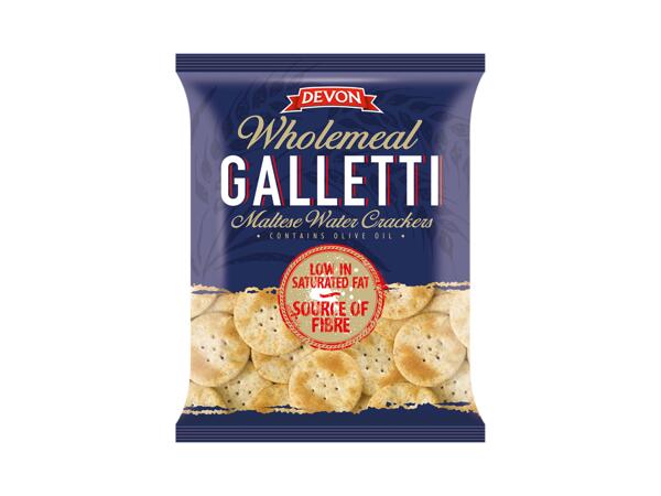 Wholemeal galletti