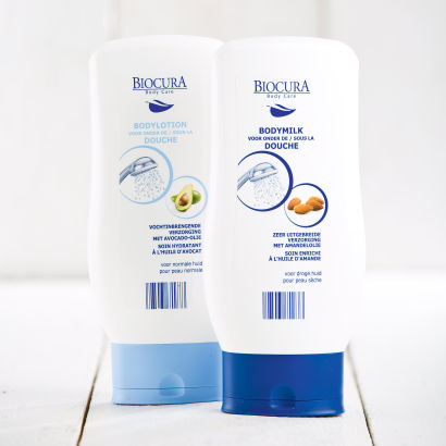 In-Shower Bodylotion oder Bodymilk