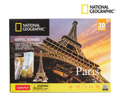 National Geographic 3D Landmark Puzzles