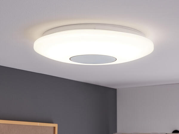 LED Ceiling Light with Bluetooth Speaker