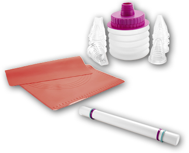 Lot d'accessoires pour la décoration de pâtisseries CROFTON(R)