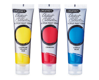 Acrylic Artist Paint Tubes 100ml