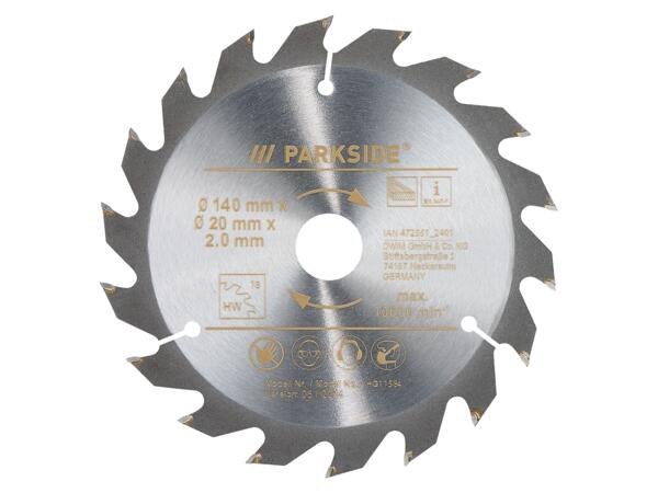 Circular Saw Blade Ø 140mm