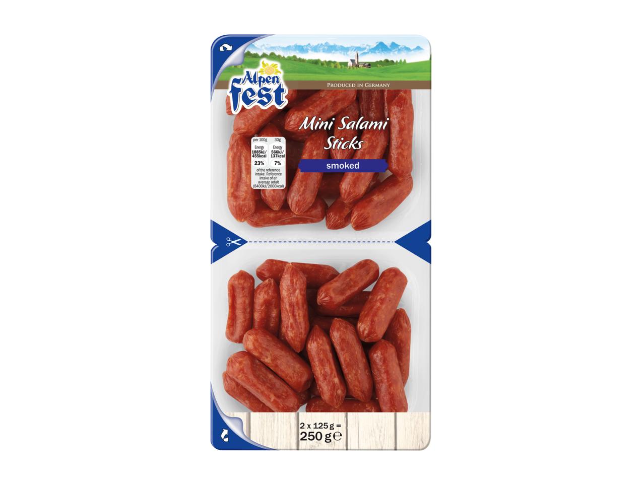 ALPENFEST Mini Salami Sticks
