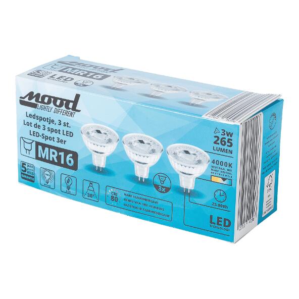 LED-Spots, 3 St.