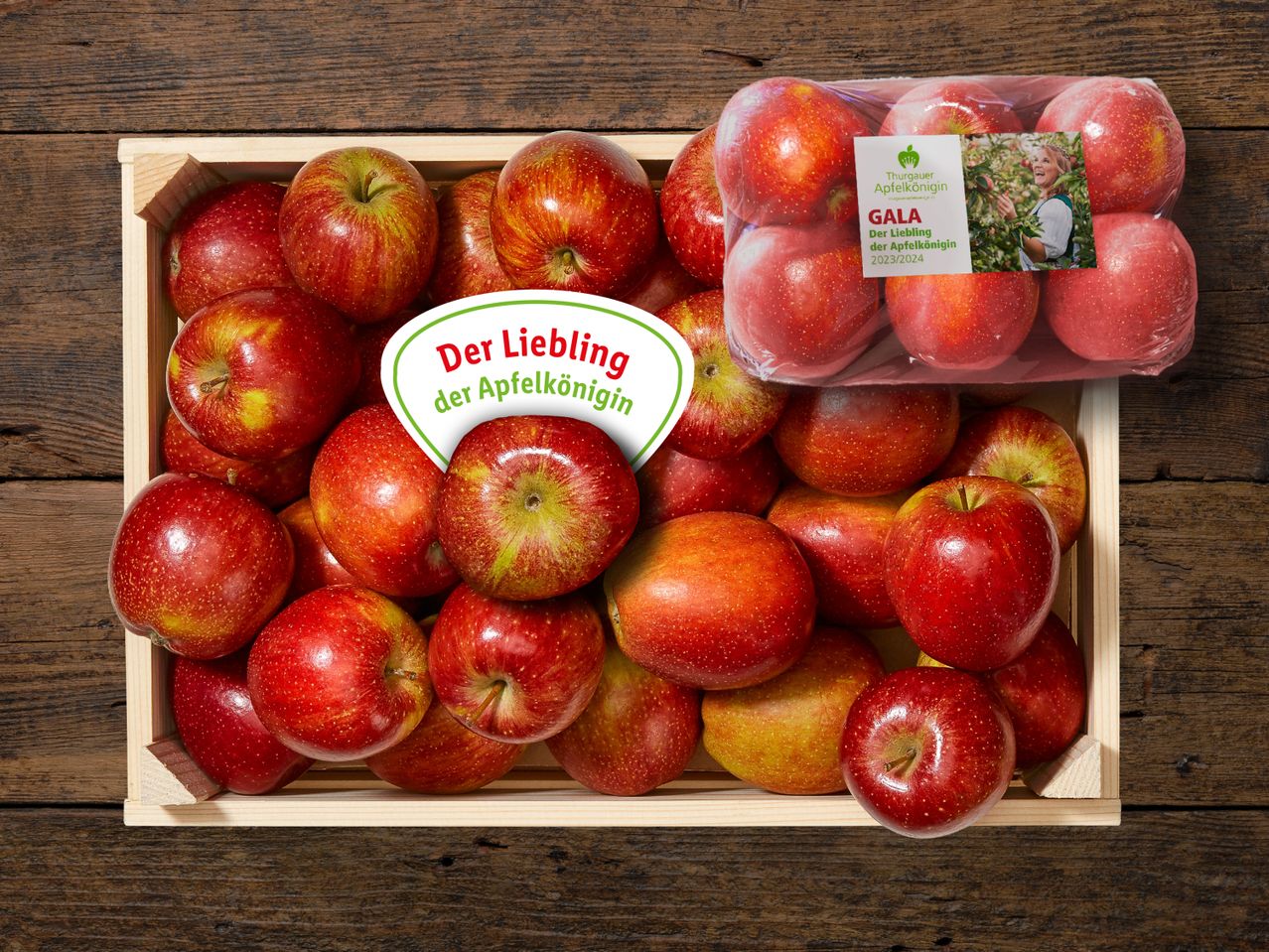 Pommes rouges "La favorite de la reine des pommes"