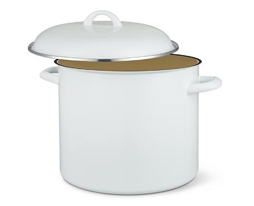 Crofton 12 Qt. Porcelain Enamel Stockpot