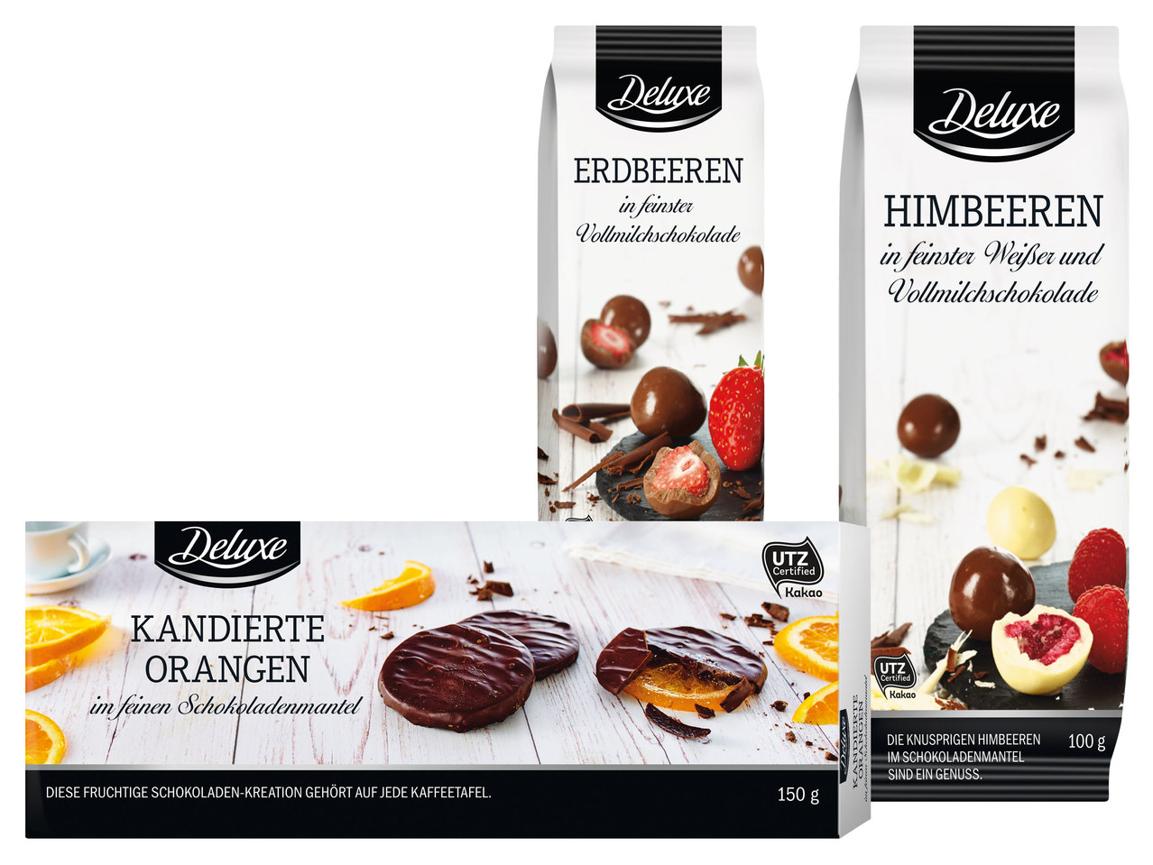 DELUXE Kandierte Orangen/Knusprige Früchte