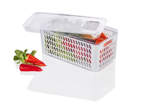 Food storage container, 1 or 2 pieces