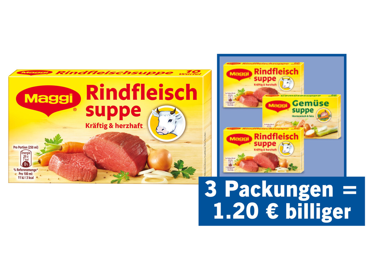 MAGGI Suppenwürfel 10er