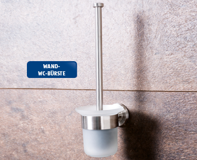 EASY HOME(R) WC-Bürste/Klebebefestigungs-Set