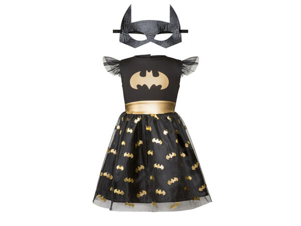 Girls' Carnival Costume "Batgirl, Supergirl, Wonder Woman"