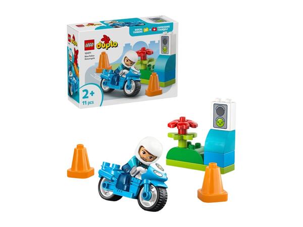 LEGO(R) Duplo Blue Police Motorcycle Play Set