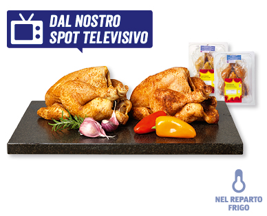 Pollo nel sacchetto da forno all'aglio/alla paprica