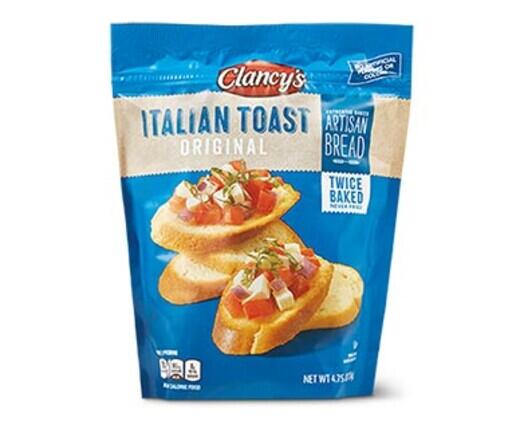 Clancy's 
 Original or Garlic Parmesan Italian Toast