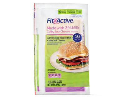 Fit & Active Reduced Fat Deli Cheese Slices