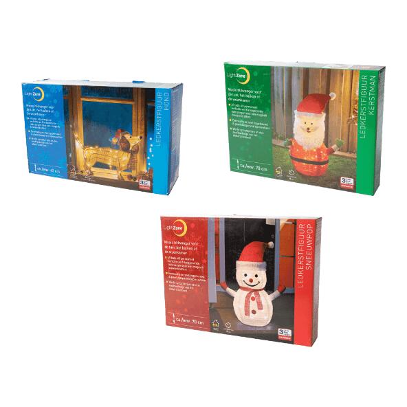 LIGHT ZONE(R) 				LED-Weihnachtsfigur