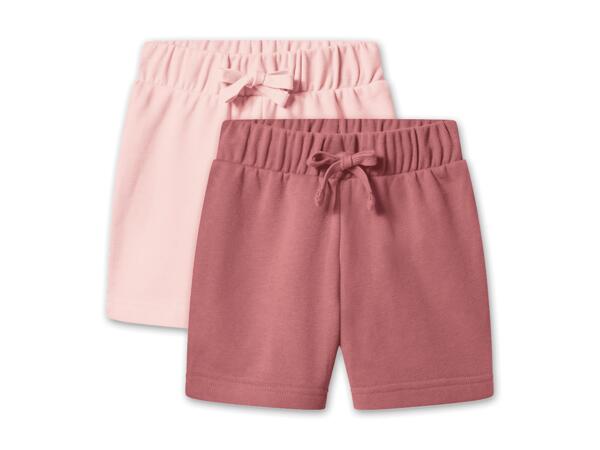 Kinder Sweatshorts, 2 Stück