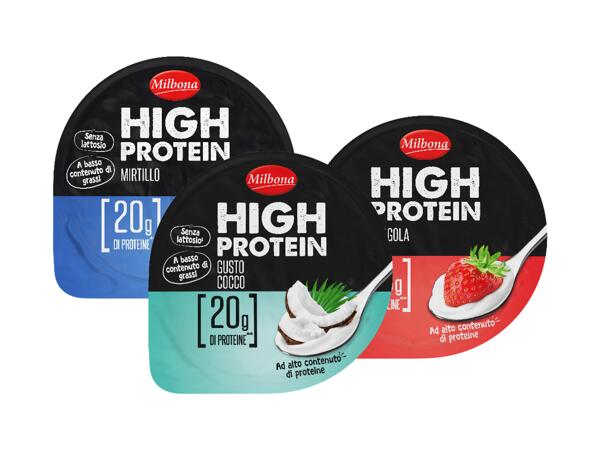 High protein yogurt